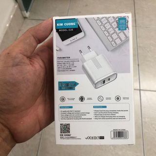 Củ sạc kim cương C25 sạc nhanh QC & PD