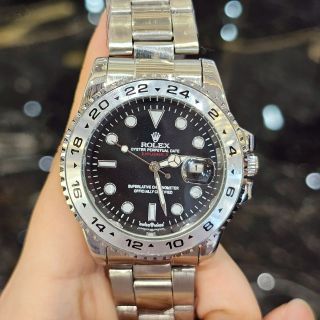 Đồng hồ R0lex explorer 2 dây thép pin