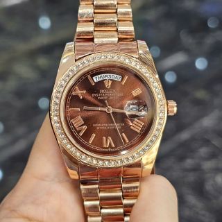Đồng hồ R0lex pin cọc la mã 2 lịch