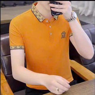 ÁO POLO CAM THÊU LOGO CỔ BO DỆT CAO CẤP