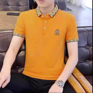 ÁO POLO CAM THÊU LOGO CỔ BO DỆT CAO CẤP