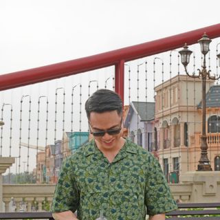 Áo Sơ Mi Nam Cộc Tay Cotton - Xanh lá - Thoáng Mát, Lịch Lãm Mọi Hoàn Cảnh 👕✨