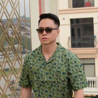 Áo Sơ Mi Nam Cộc Tay Cotton - Xanh lá - Thoáng Mát, Lịch Lãm Mọi Hoàn Cảnh 👕✨