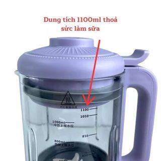 MÁY LÀM SỮA HẠT CỐI THỦY TINH OSTMARS TIẾNG VIỆT