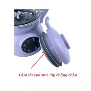 MÁY LÀM SỮA HẠT CỐI THỦY TINH OSTMARS TIẾNG VIỆT