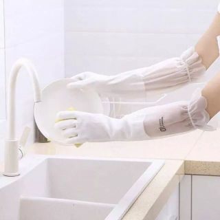 GĂNG TAY CAO SU HÌNH HƯƠU LOẠI DÀI