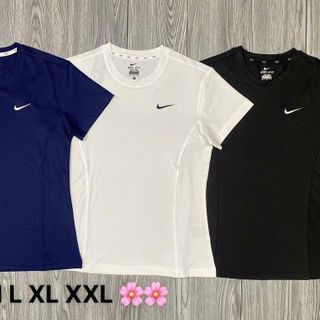 Áo thun Nik thun poly , thoáng mát, trơn láng, co giãn thoải mái - Size : M L Xl XXL Ri 2222 Tách nửa ri được - 3 màu Sẵn kho