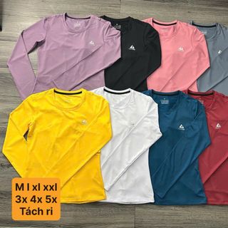 Áo dài tay nữ Size m l xl xxl: Size big: 3x 4x 5x: Tách nửa ri được