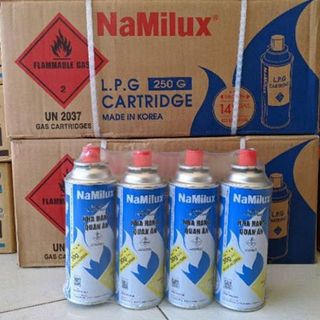 BÌNH GAS MINI NAMILUX 250G CHÍNH HÃNG
