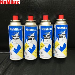 BÌNH GAS MINI NAMILUX 250G CHÍNH HÃNG
