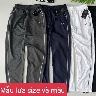 Jogger sọc né ống xuông logo thêu Màu : đen, xám,xanh đen, trắng Hàng sẵn số lượng mẫu lựa size và màu Phom chất chuẩn đẹp Size m.l.xl.xxl(ri8c)