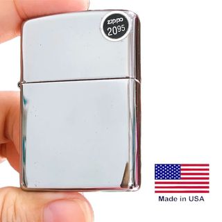 BẬT LỬA ZIPPO BẠC XỊN MADE IN USA