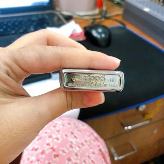 BẬT LỬA ZIPPO BẠC XỊN MADE IN USA