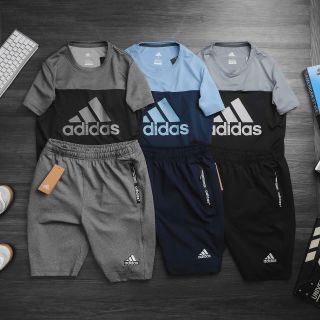 Set das thun poly 2 da trơn láng , co giãn 4c, 3 túi khoá kéo. Size : m l xl 2xl /2222/8 set 3 màu / ri 24 set