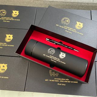 Quà Tặng Bình Giữ Nhiệt,Bút Ký khắc logo Doanh Nghiệp