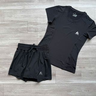 Set thể thao áo thun chính phẩm poly phối quần đùi 2 lớp xi dãn thoáng mát, trơn láng, co giãn thoải mái - Bigsize : M L Xl 2XL - 7 màu Sẵn kho