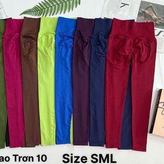 Kho về Quần dài Mitao trơn 10 màu mới - chất dệt. Size s m l