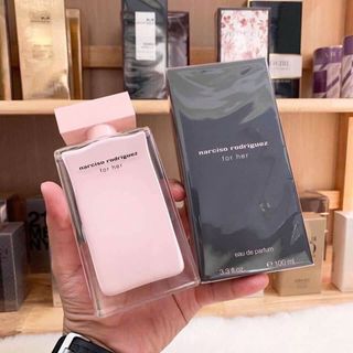 Nước hoa nữ Narciso Rodriguez For Her Eau de Parfum 100ml(hồng nhạt )