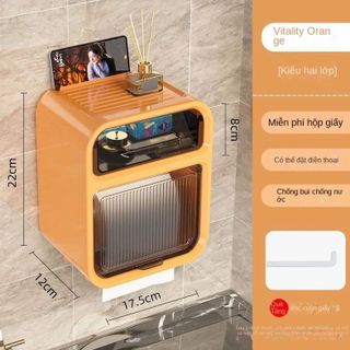 HỘP ĐỰNG GIẤY VỆ SINH 2 TẦNG CAO CẤP
