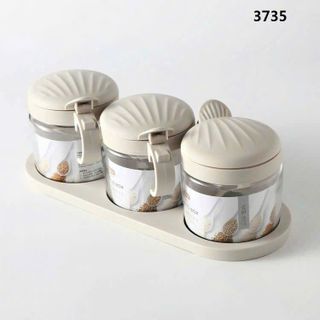3735.24 - Gia vị 3 thủy tinh nắp nhựa 28*10*9 (King Xls) (24C/Thùng)