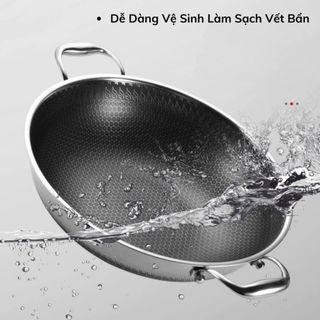 CHẢO CHỐNG DÍNH TỔ ONG 2 QUAI 28CM
