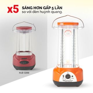 ĐÈN SẠC TÍCH ĐIỆN HONJIANDA HJD- 222