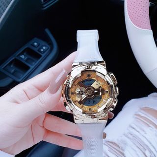 ĐỒNG HỒ NAM NỮ CAO CẤP GSHOK WHITE FULLBOX