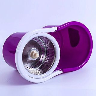 BỘ CÂY LAU NHÀ XOAY 360 ĐỘ MÂM INOX