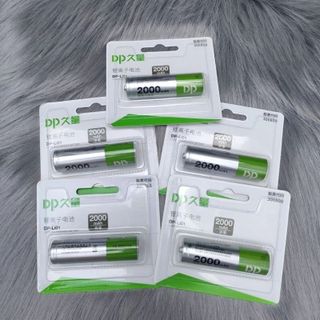 PIN SẠC 3.7V 18650 DP 2000MAH ĐẦU NHỌN