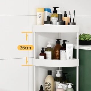 KỆ GÓC 4 TẦNG TAM GIÁC CÓ BÁNH XE