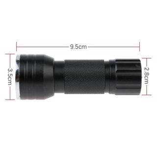 Đèn pin tia cực tím soi tiền giả 21 led
