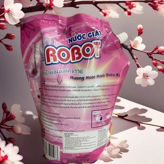 NƯỚC GIẶT ROBOT HƯƠNG NƯỚC HOA THÁI LAN TÚI 3KG