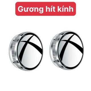 Gương cầu lồi ô tô tráng bạc xoay 360 độ