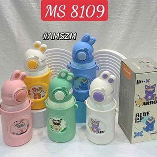 Bình Nước Giữ Nhiệt 500ml Gắn Charm Hình Thú MS8109 ( THÙNG 40C )