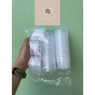 Combo 100 hũ bánh plan 60ml + nắp