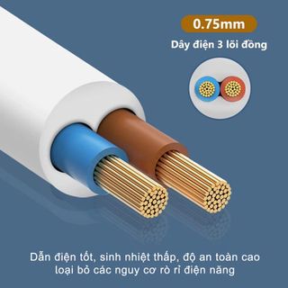 Ổ CẮM ĐIỆN ĐA NĂNG DÂY DÀI 1,2M