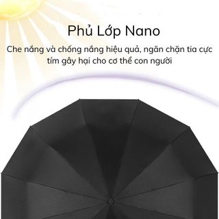 DÙ CHE MƯA 24 NAN TỰ ĐỘNG GẤP GỌN