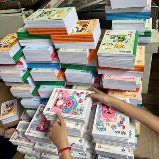 Xưởng Sản Xuất Tập Vở Học Sinh - Cung Cấp Sỉ Số Lượng Lớn