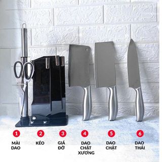 BỘ DAO NHẬT 6 MÓN CAO CẤP