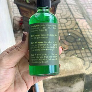 Tinh dầu bưởi VijullyHair Lotion phục hồi tóc hư tổn, gãy rụng - 100ml