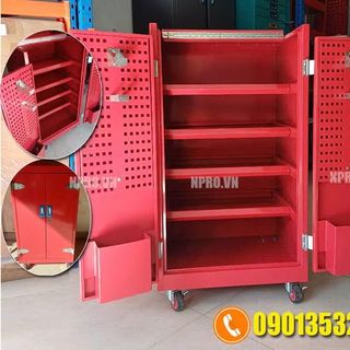 Tủ Đồ Nghề 5 Ngăn 2 Cánh - Dành cho Garage, Head Honda, Yamaha