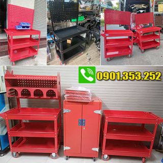 Tủ Đồ Nghề 5 Ngăn 2 Cánh - Dành cho Garage, Head Honda, Yamaha