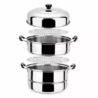 NỒI HẤP 3 TẦNG INOX 28CM