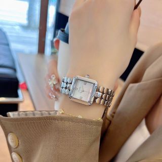ĐỒNG HỒ NỮ CHÍNH HÃNG SCOTIE MẶT VUÔNG TRƠN FULLBOX