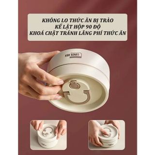 HỘP CƠM GIỮ NHIỆT 3 TẦNG KÈM TÚI