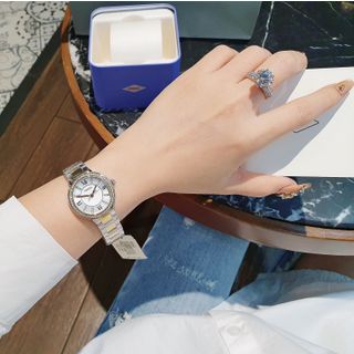 SALE ĐỒNG HỒ NỮ CAO CẤP FOSIL VIRGINIA MẶT TRÒN MINI VIỀN HỘT