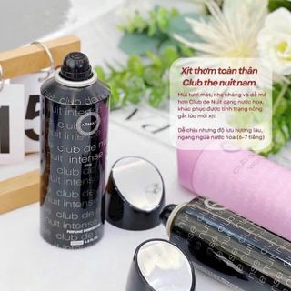 Xịt thơm body Club de nuit