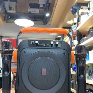 Loa xách tay JYX MS80, kèm 2 mic không dây