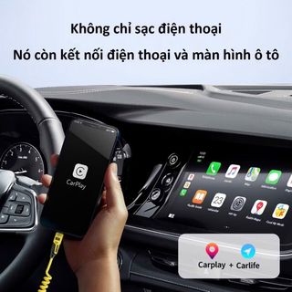 Dây Cáp Sạc Nhanh 27/65W, Cáp Sạc Lò Xo Đa Năng 4in1 Thiết Kế LÒ XO Kéo Dài 1.5M Tiện Lợi