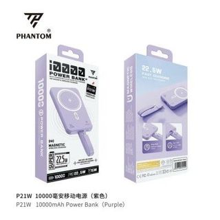 Pin dự phòng sạc không dây Magsafe 10000mah 15w Phantom P21